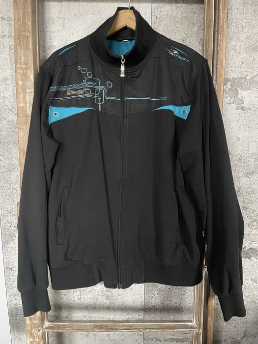 Bluza czarna na zamek XXL