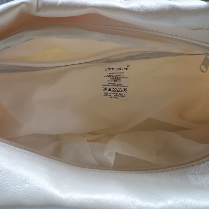 Kremowa mała torebka ecru