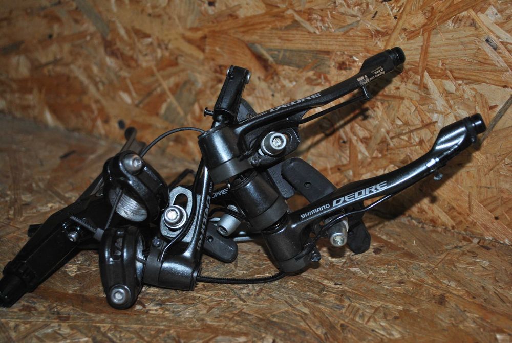Cały zestaw hamulców Shimano Deore BR-M590