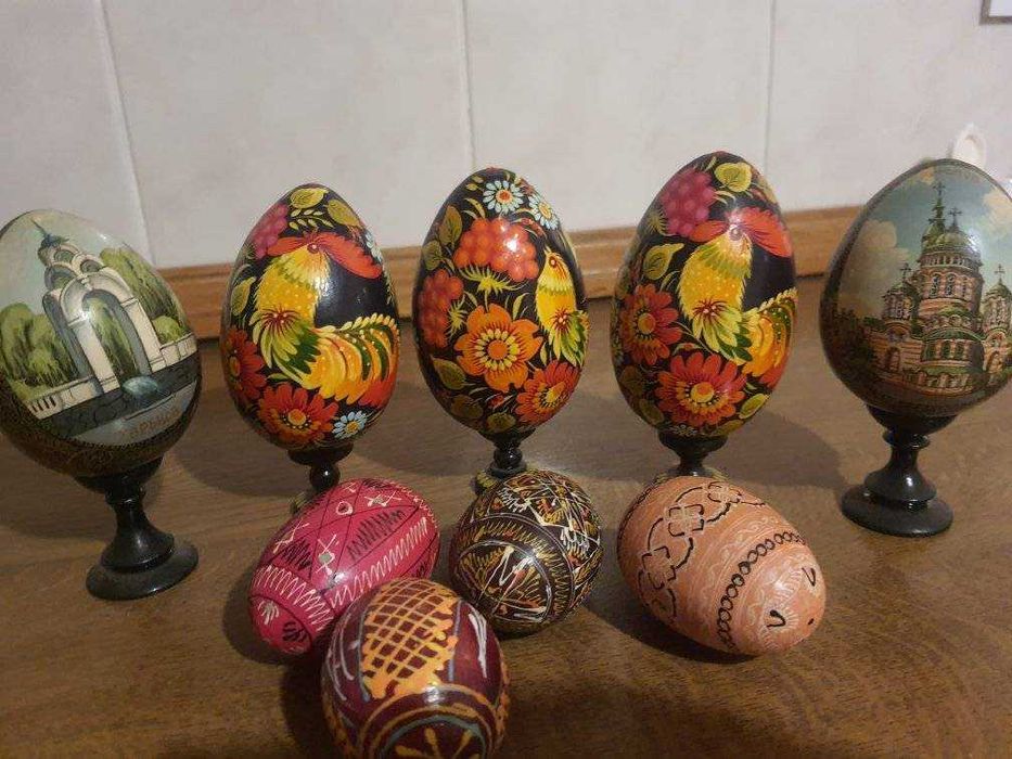 Писанки деревяні, писанки розписні з дерева, крашанки