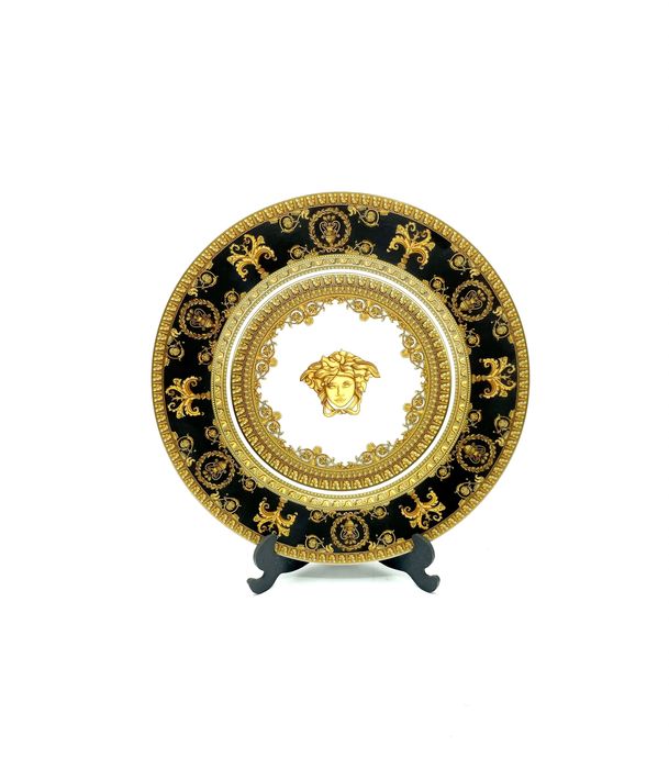 Prato porcelana Medusa Rosenthal Versace