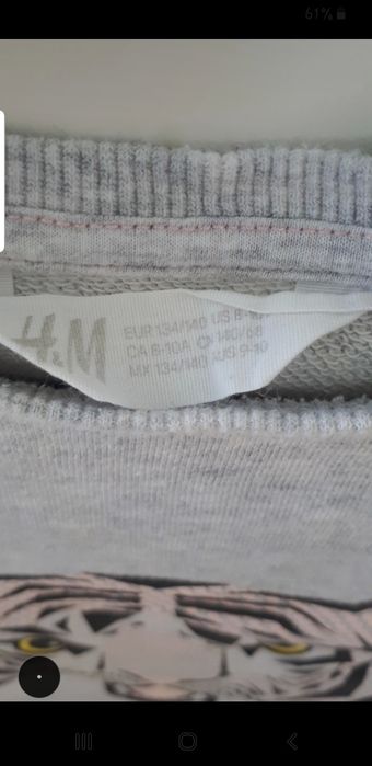 Bluzka , bluza H&M rozm 134/140