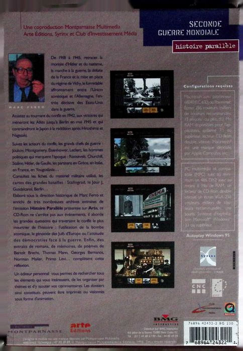 CD ROM "Seconde Guerre Mondiale