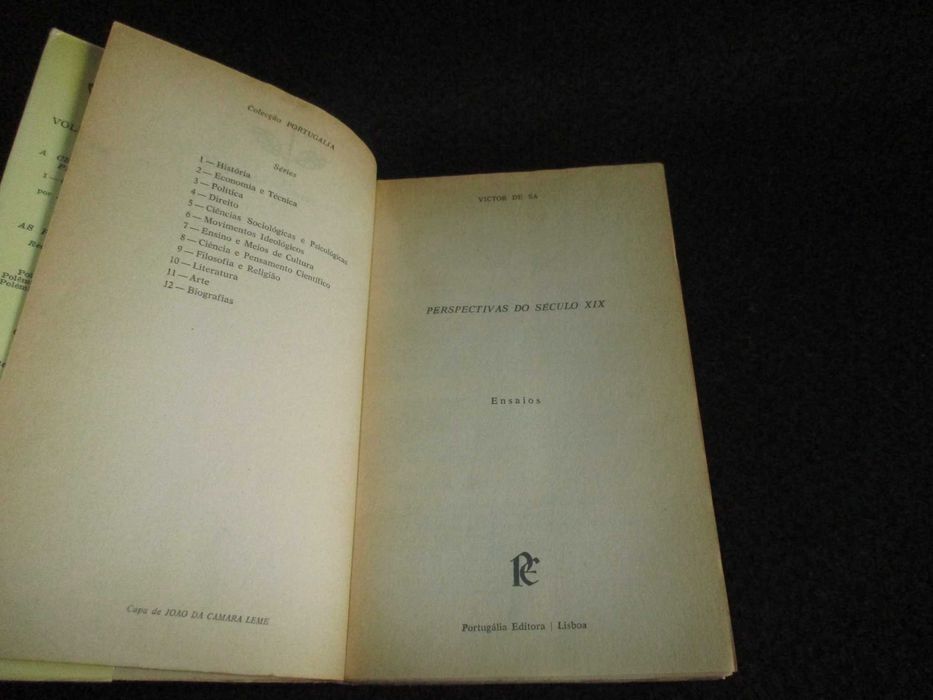 Livro Perspectivas do Século XIX Victor de Sá