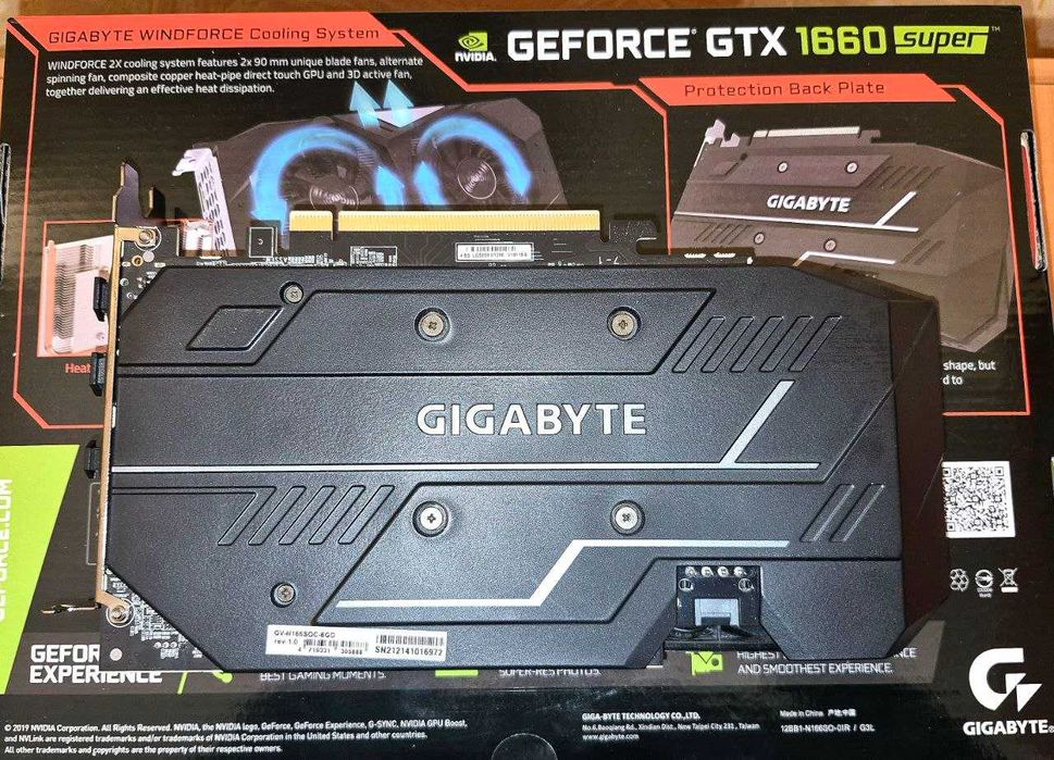Gigabite GeForce GTX 1660 Super [6 GB]