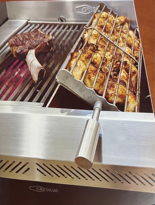 GRÉSILVA Grelhador Rotativo GHPI R2/800 =ULTIMO MODELO COM 1 ANO USO=