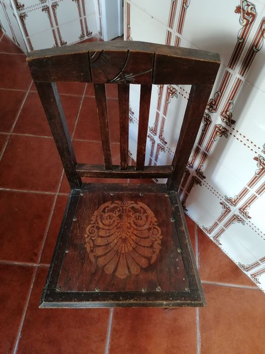 Cadeira antiga vintage