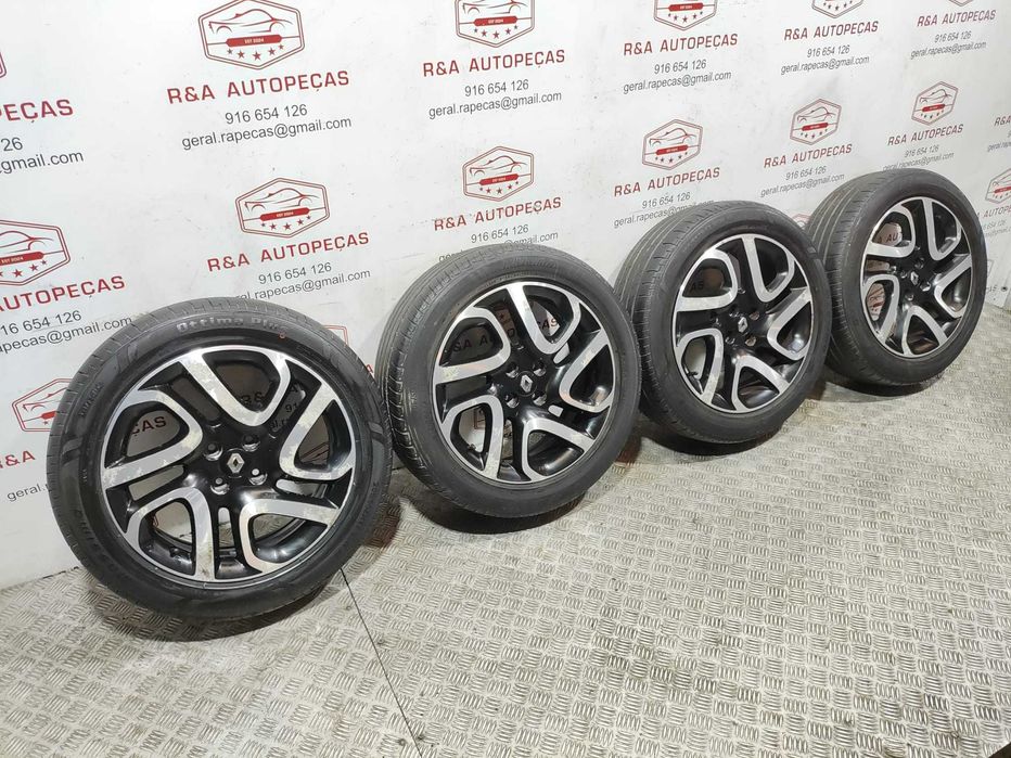 Conjunto Jantes R17 Renault Captur MK1 J87 2013 a 2019 Original