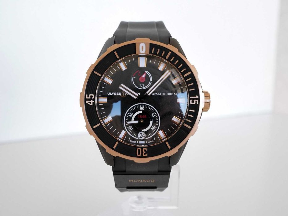Ulysse Nardin Diver Titanium 18K Rose Gold 44