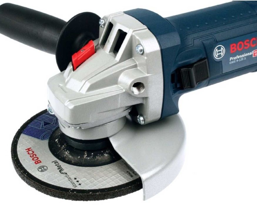 MOCNA Szlifierka Kątowa Bosch 900W 11000Obr/Min 125Mm Osłona +Rękojeść