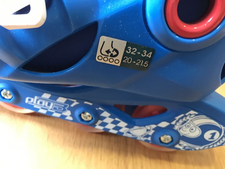 Patins em linha de criança