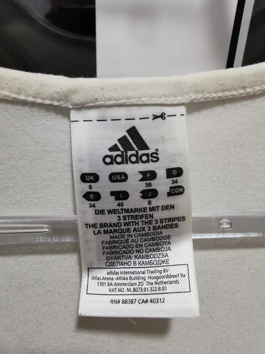 Camisola alsas ginástica adidas