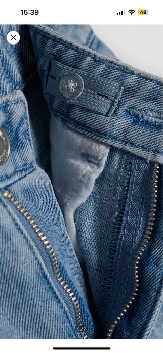 Широкі джинси для дівчинки сінсей 140 см