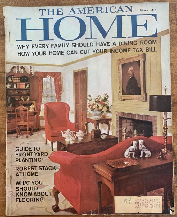 Revistas american home 1962