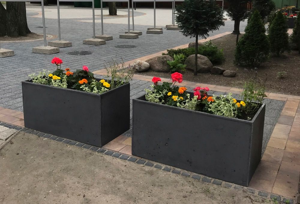 Donica Betonowa Kast 100x50x50 Impregnacja, Różne kolory inne rozmiary