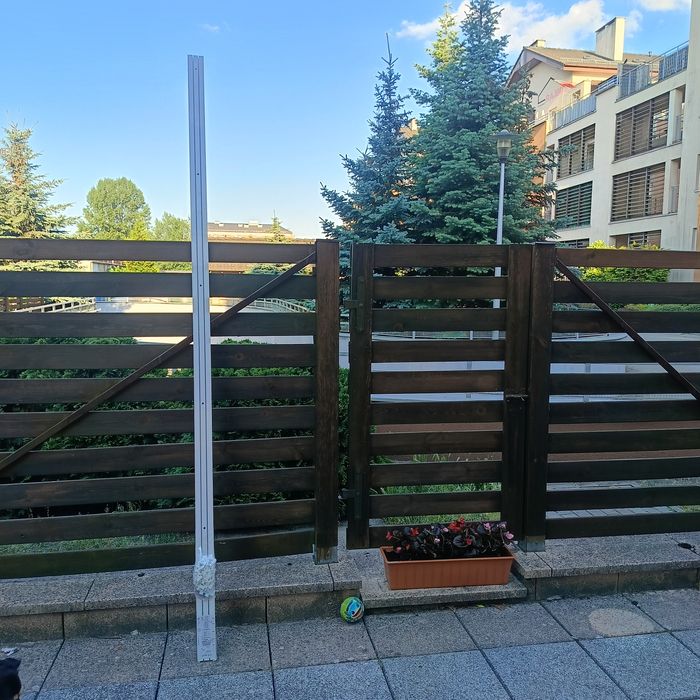 Karnisz szynowy sufitowy PCV KARPOL 250 cm – nowy, kompletny