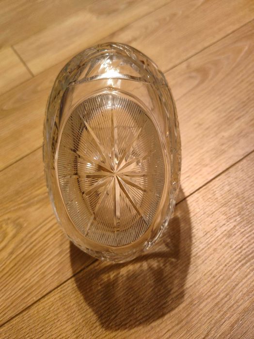 Kryształowy koszyk PRL