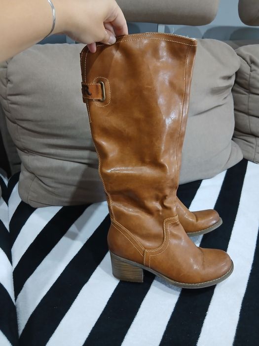 Buty kozaki ocieplane