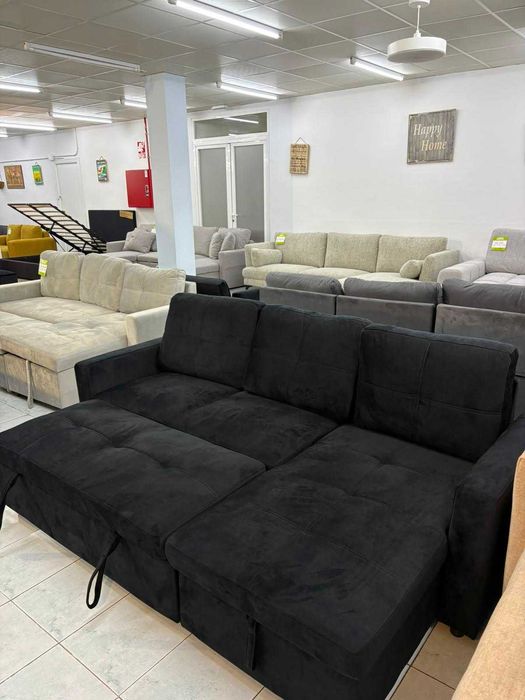 Novo sofa preto em DESCONTO