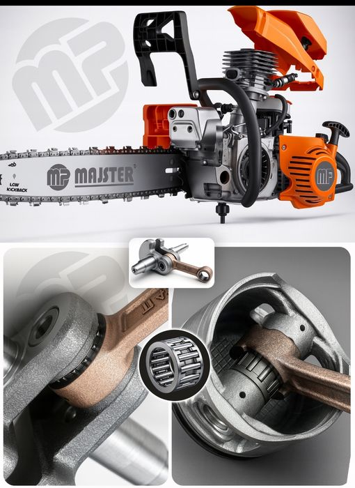 Piła spalinowa z zestawem