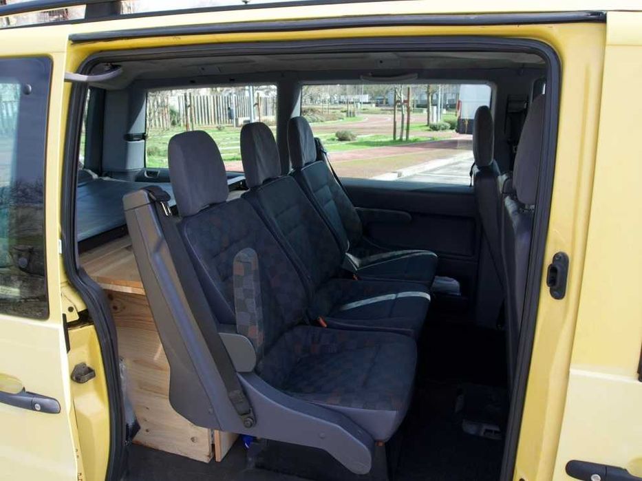 Mercedes Vito Camper Van / Surf Van – Cama – Pronta para Viagens