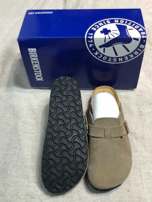 Birkenstock Boston beżowe r.42