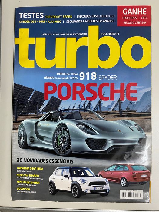 Revistas turbo, 123, 131, 164, 316, 343, 364, 367