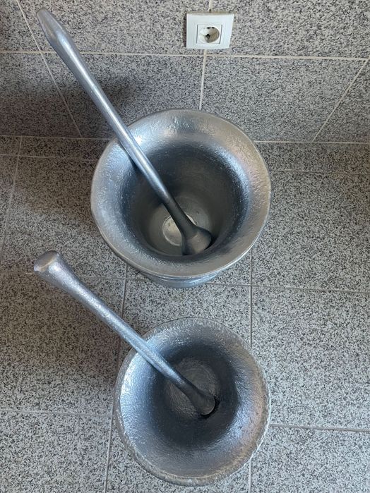 Almofariz com pilão em Ferro