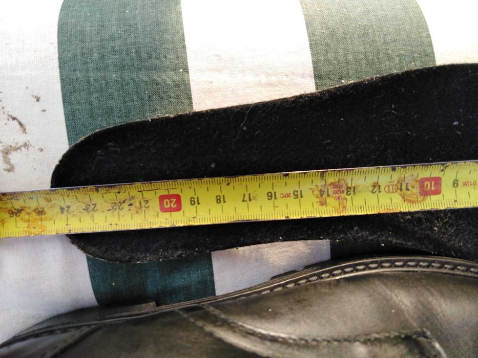 Buty skórzane, traper wojsko, straż, inna formacja rozmiar 38