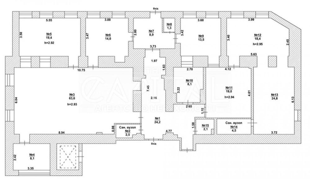 Commercial real estate at st. Zhilyanskaya (area 237 m²) - Atlanta.ua - photo 13