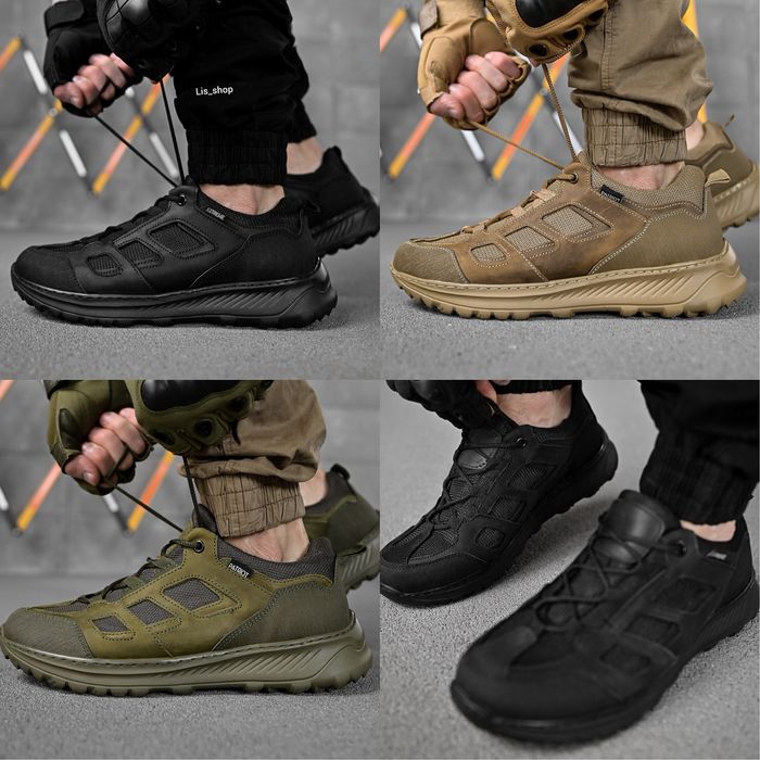 Тактичні кросівки extreme olive олива чорні