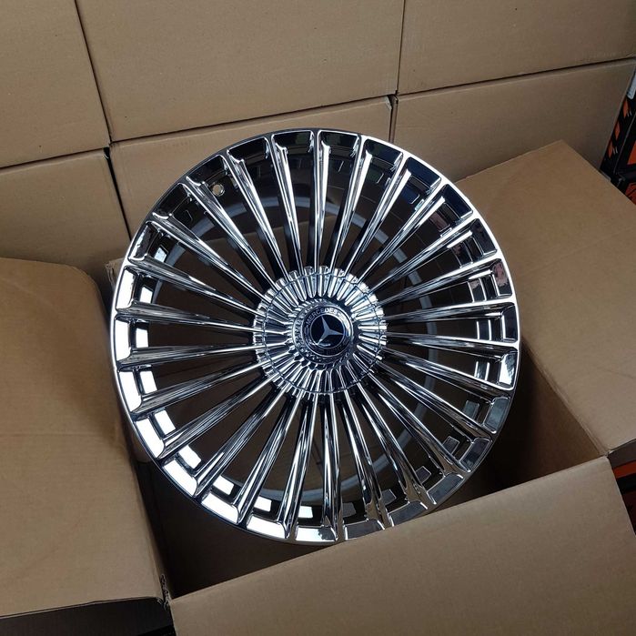 Диски На Авто R19 5x112 Різноширокі Mercedes CLS W212 W213 W205 W221 W222 GLC Chrome Хромовані Р19 Мерседес
