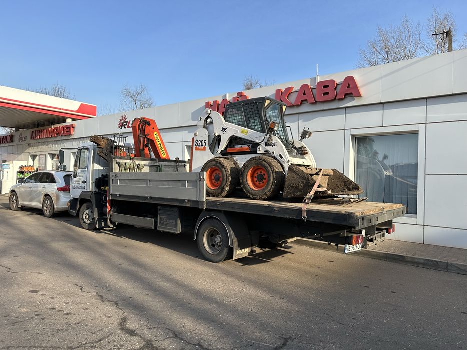 Погрузчик вывоз мусора строймусор бобкет камаз зил самосвал