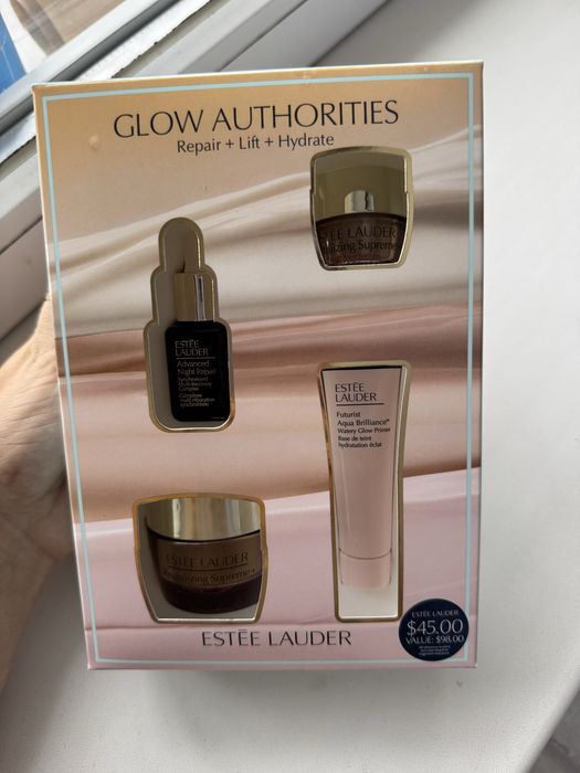 Estee Lauder набір жіночій сиворотка крем мініатюрки