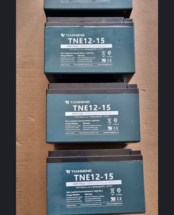 Аккумулятор AGM Tianneng ТNE 12-15 12V15AH