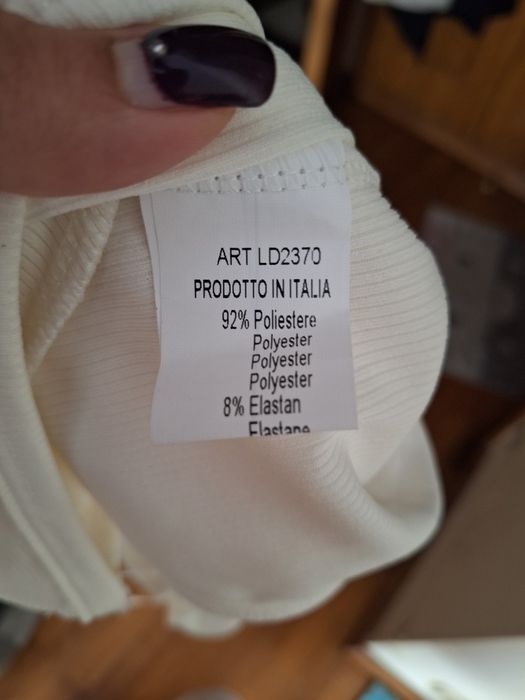 Body Branco de manga comprida T: M/L Lumina