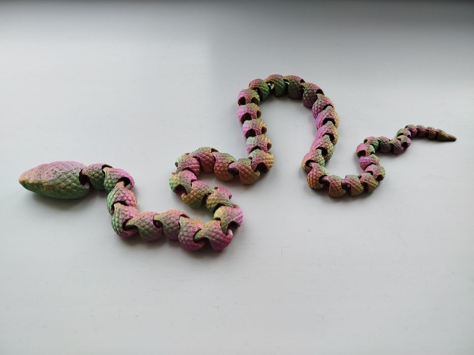 Змія 3д іграшка 65 см.