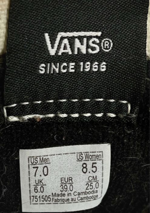 Tenis Vans Bota Ski-H8 Pretos - NOVOS