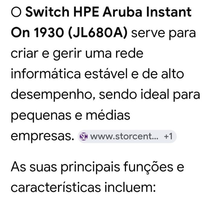 Aparelho distribuidor de rede "NOVO"