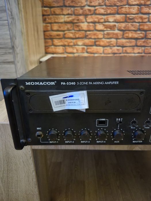 Wzmacniacz monacor pa 5240