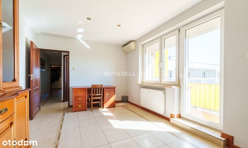 4 niezależne pokoje | 2 balkony | ostatnie piętro