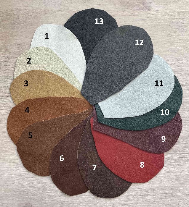 Fotel Uszak Uszatek kominkowy naturalna skóra styl klasyczny PRODUCENT