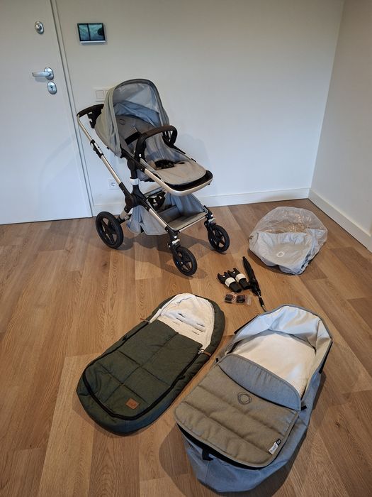 Carrinho de bebê- Bugaboo Fox completo