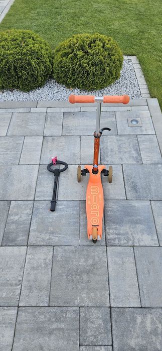 Hulajnoga mini micro pomarańczowa 3w1