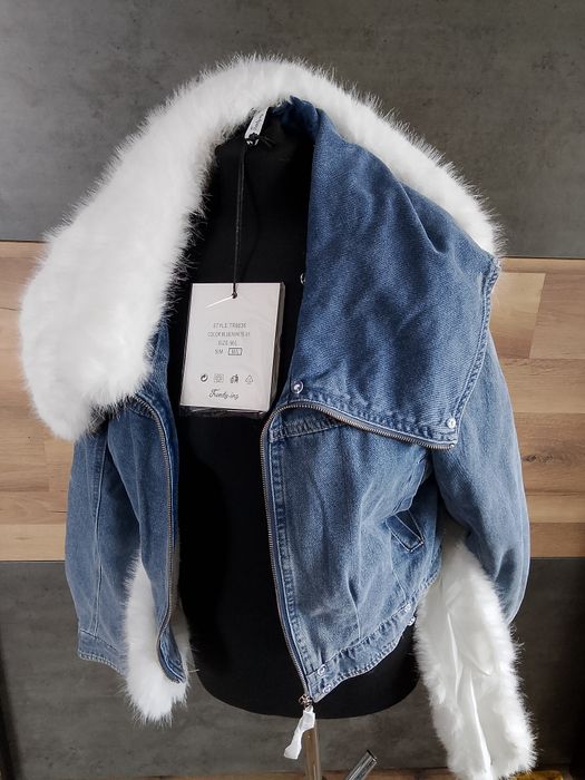 Kurtka jeansowa M/L