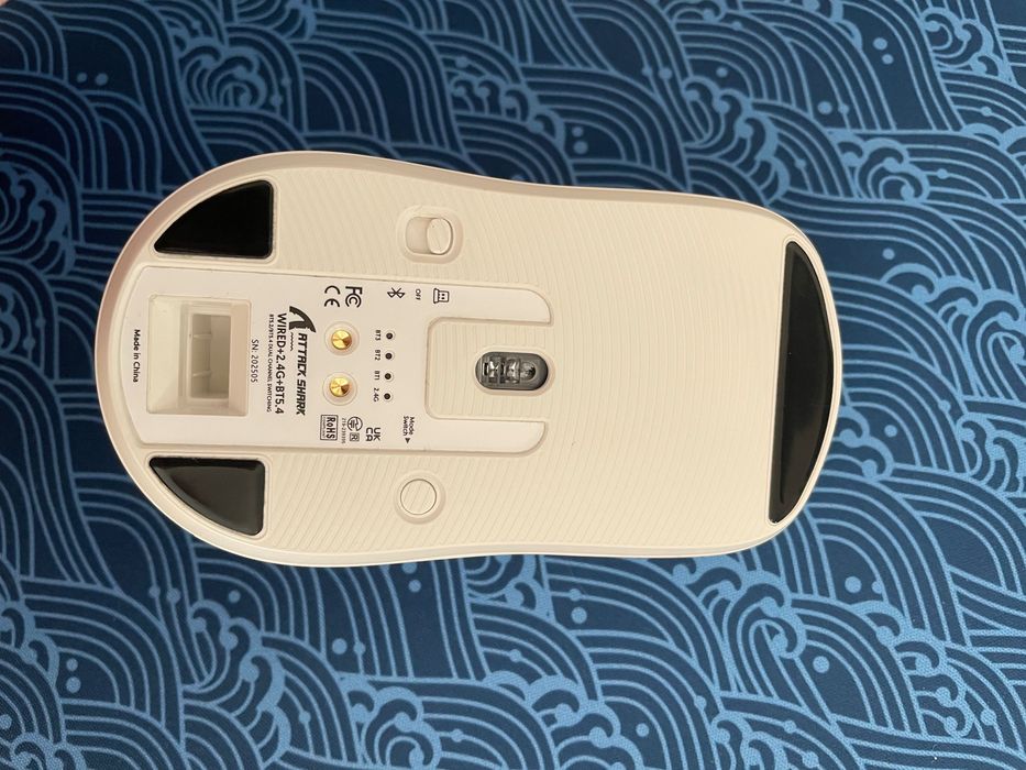 Ігрова безпровідна миша Attack Shark X6 White