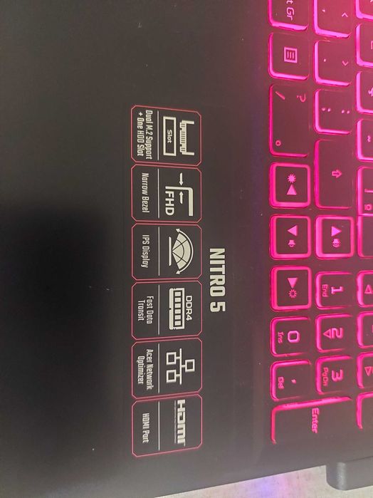 Portatil gamer acer nitro 5