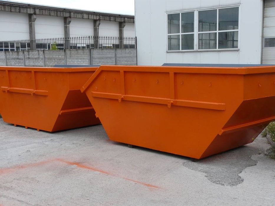 Mulda M5,5 kontener bramowy na odpady gruz