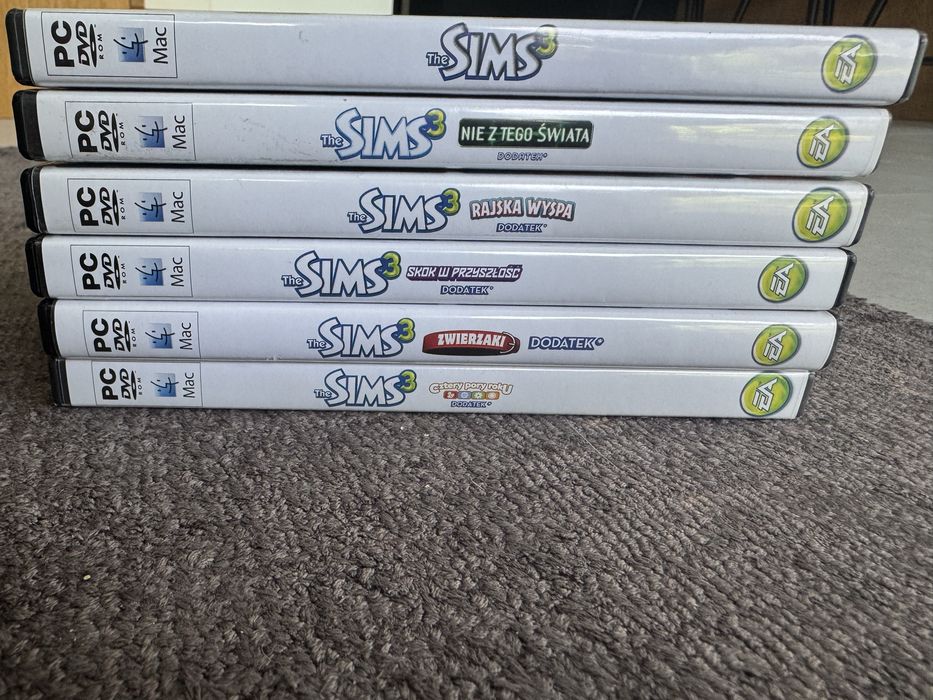 The Sims 3 + 5 dodatków | Rajska Wyspa | Cztery Pory Roku | Zwierzaki | PC