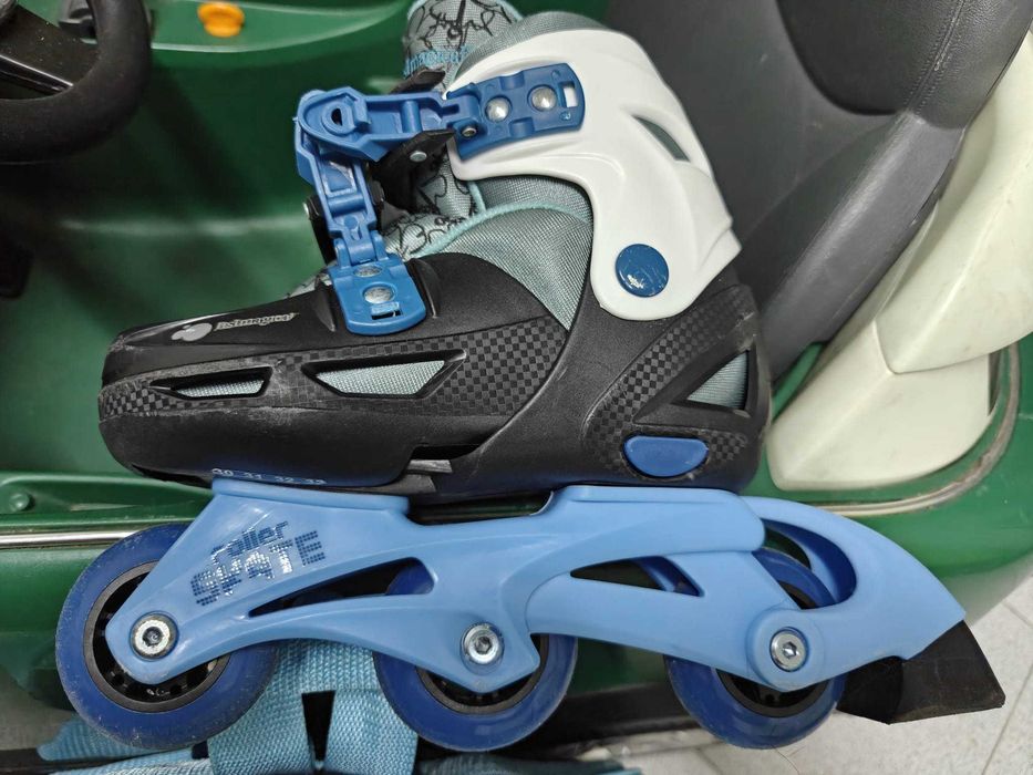 Patins Imaginarium ajustáveis 30-33 + Proteções